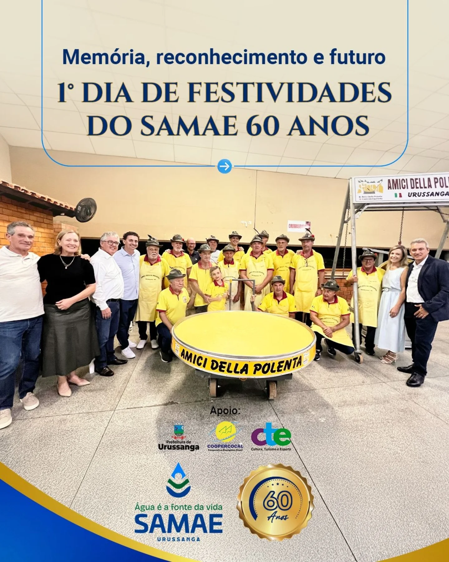60 anos SAMAE Urussanga
